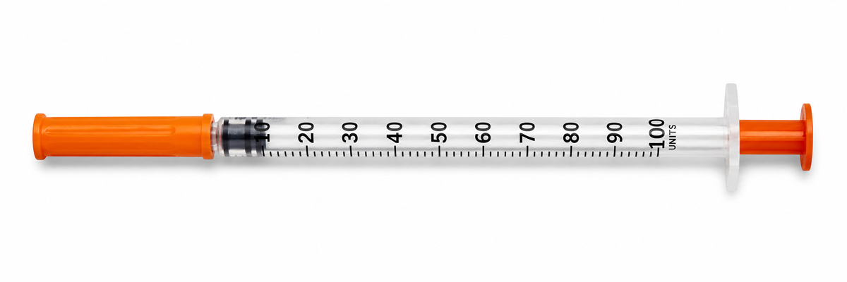 Strzykawka insulinowa U-100 1 mL · 100 jednostek SUBVERIX