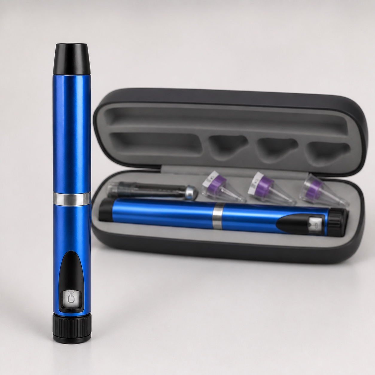 Kompletny zestaw pena V3 Pen · fiolka 3 mL · 3 końcówki · etui SUBVERIX