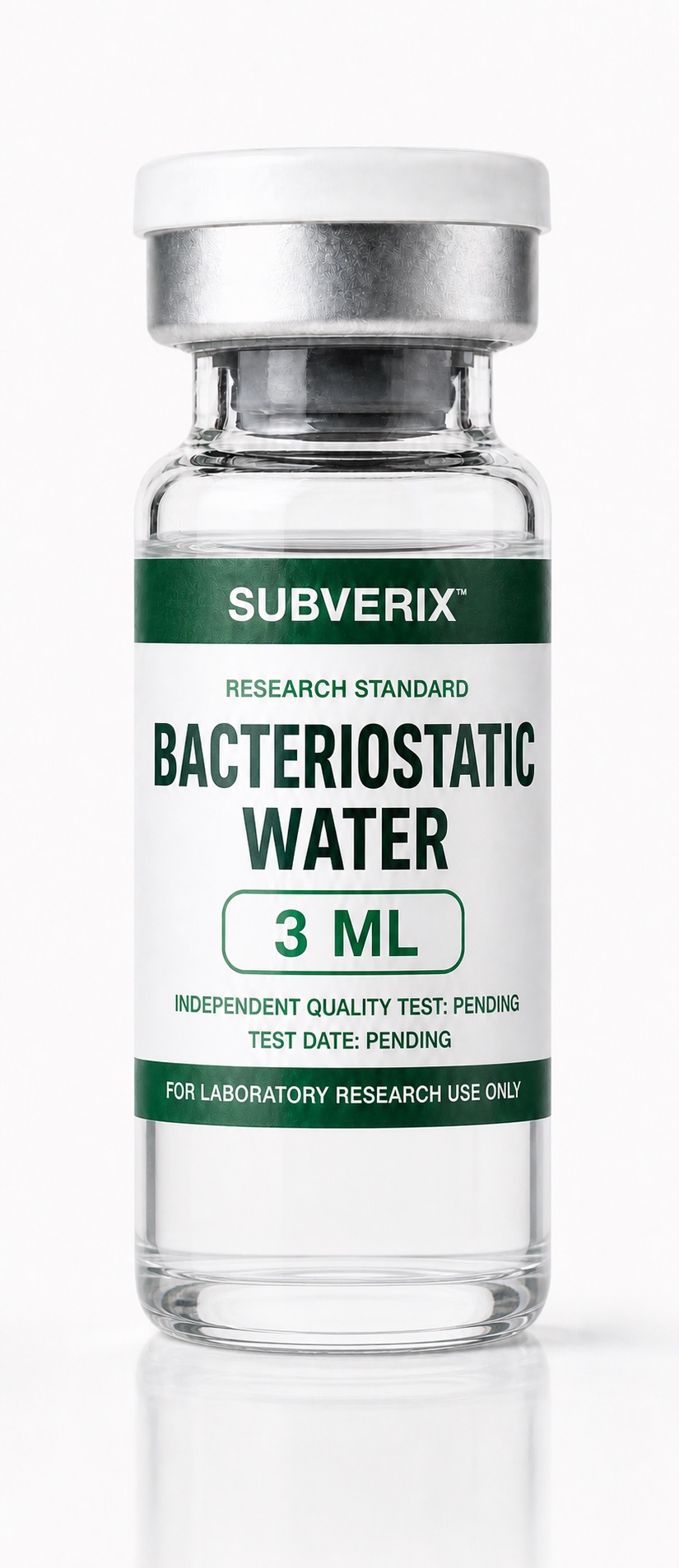Fiolka Woda bakteriostatyczna 3 mL SUBVERIX